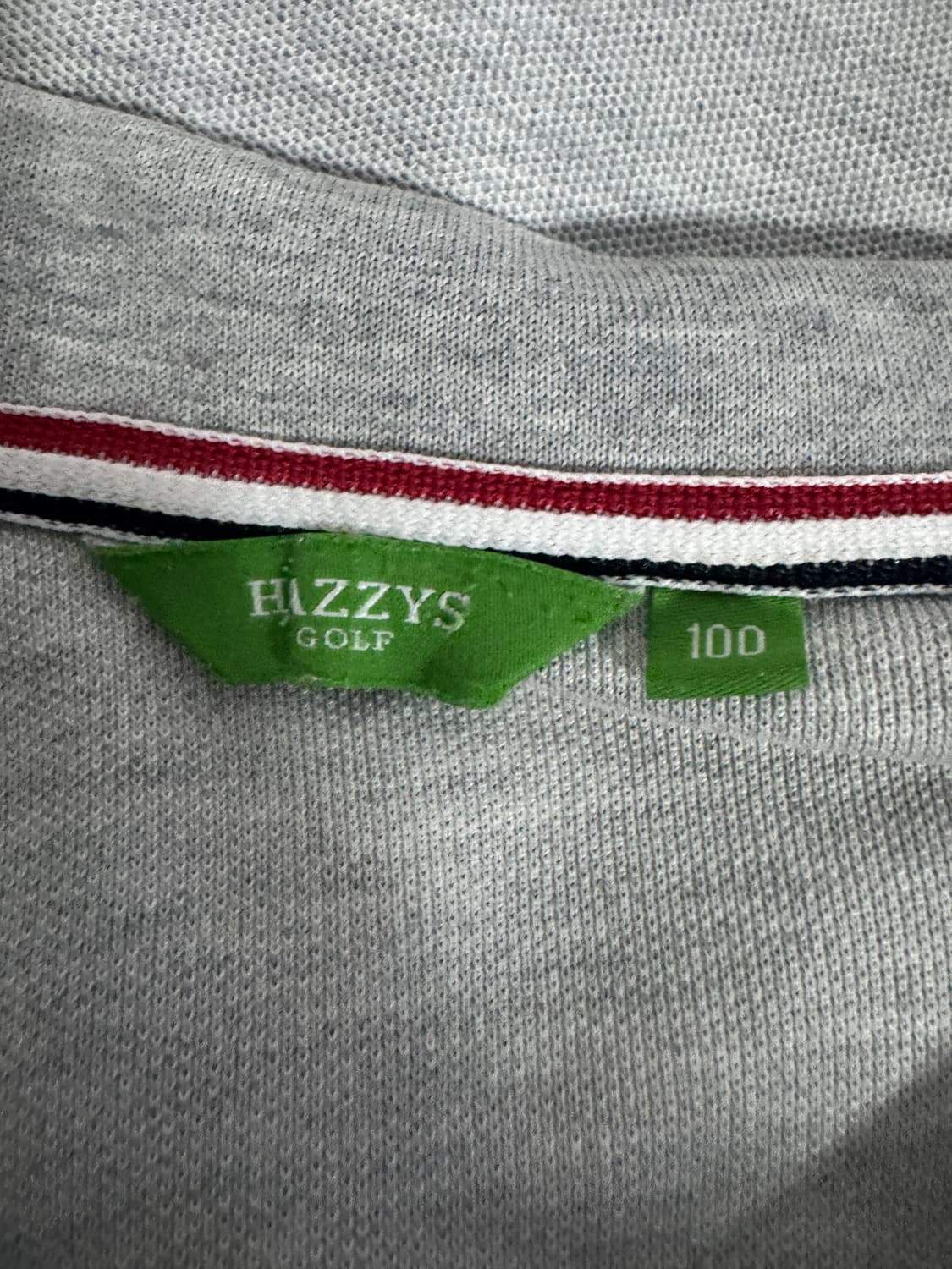 헤지스 Hazzys 골프 반팔 카라 티셔츠 M 상품이미지4