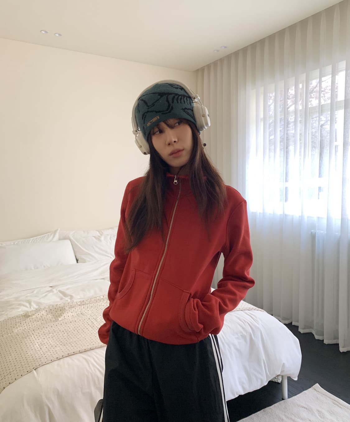 릿킴 NUMBERING TRACK ZIP-UP 넘버링 트랙 집업 상품이미지2