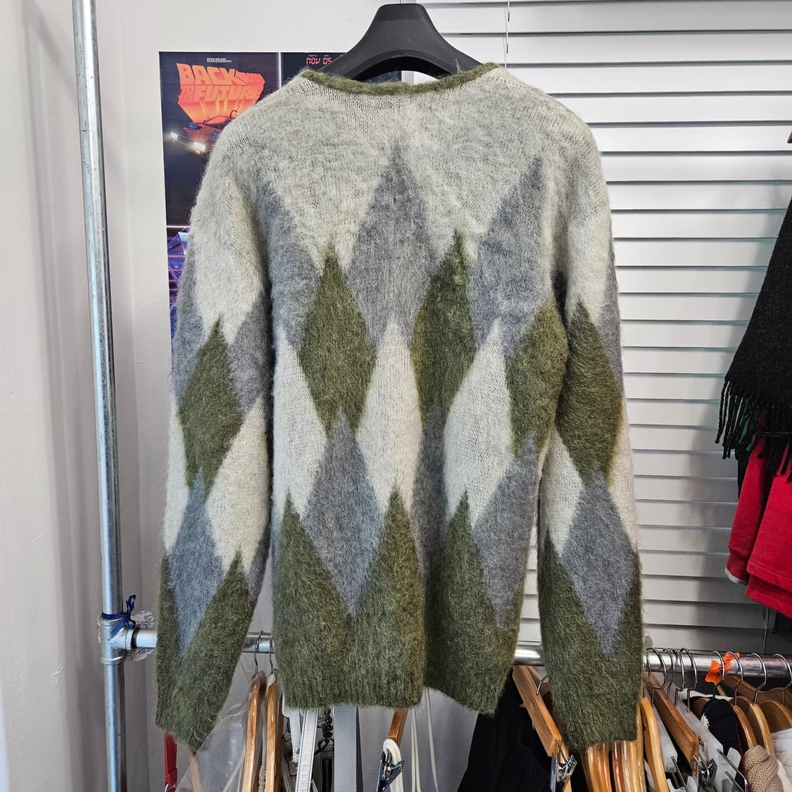 니들스 아가일 모헤어 니트 가디건 XL (스컬프 스토어 별주) 상품이미지5