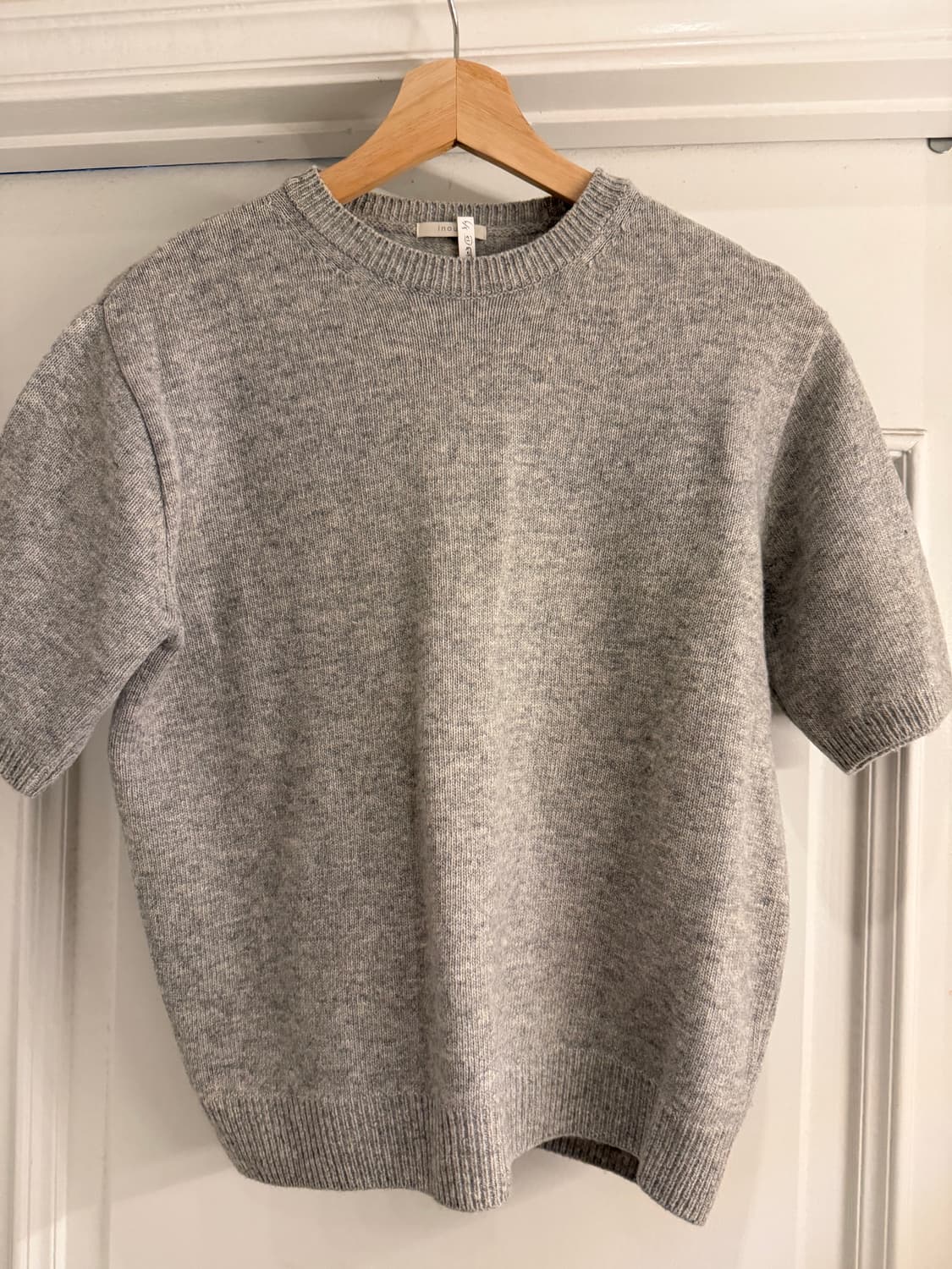 울 니트 반팔 스웨터  상품이미지4