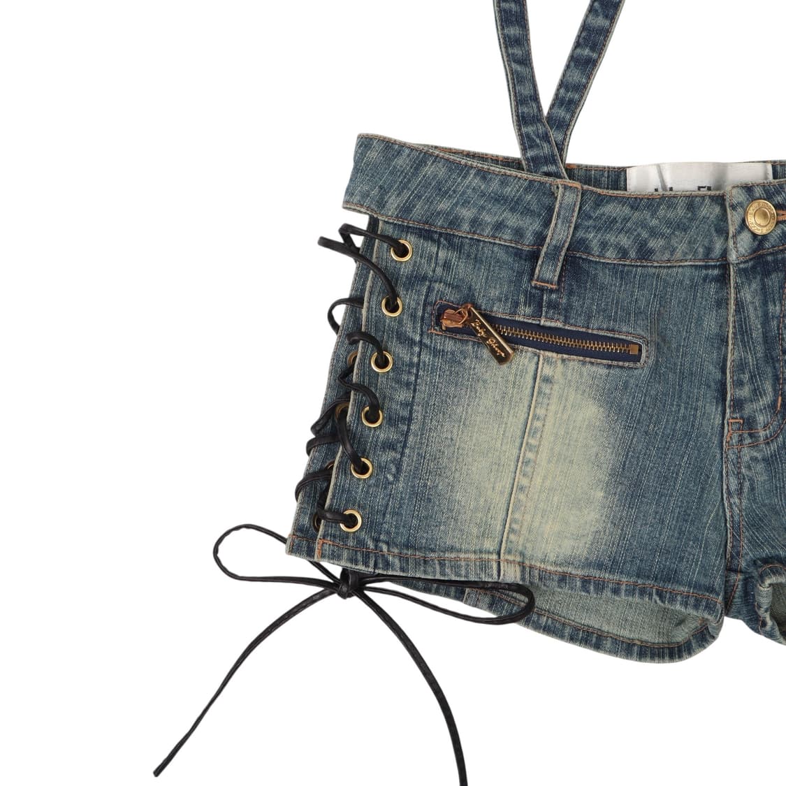재패니즈 빈티지 y2k 데님 미니 쇼츠 상품이미지4