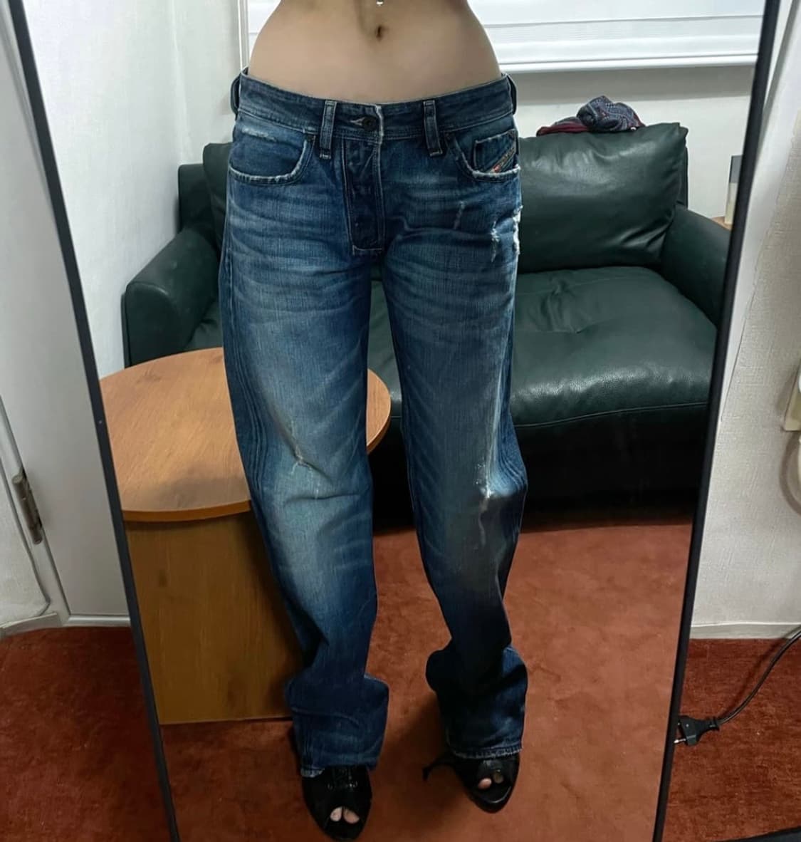 Diesel x addidas 콜라보 데님 팬츠 상품이미지2