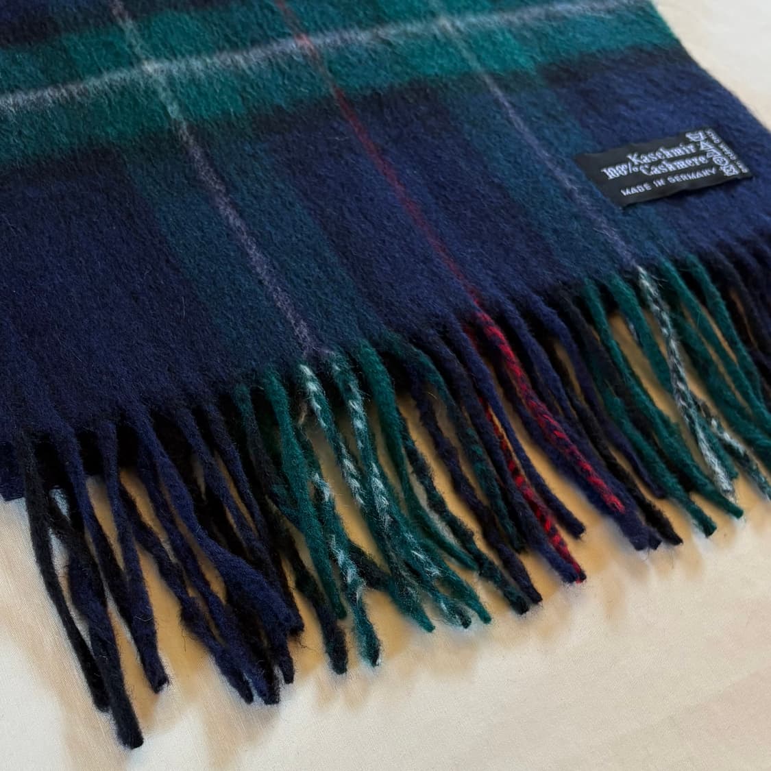 독일 Cashmere 타탄 체크 머플러 상품이미지3