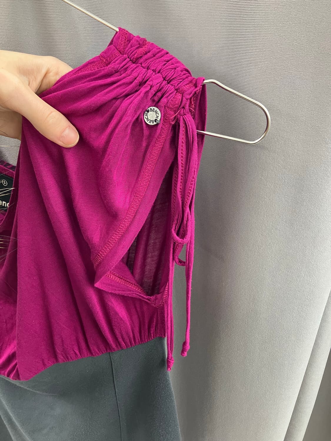 드레이프넥 미디 원피스  상품이미지2