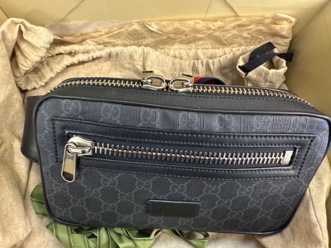 구찌 GG 수프림 벨트백 백화점판 상품이미지2