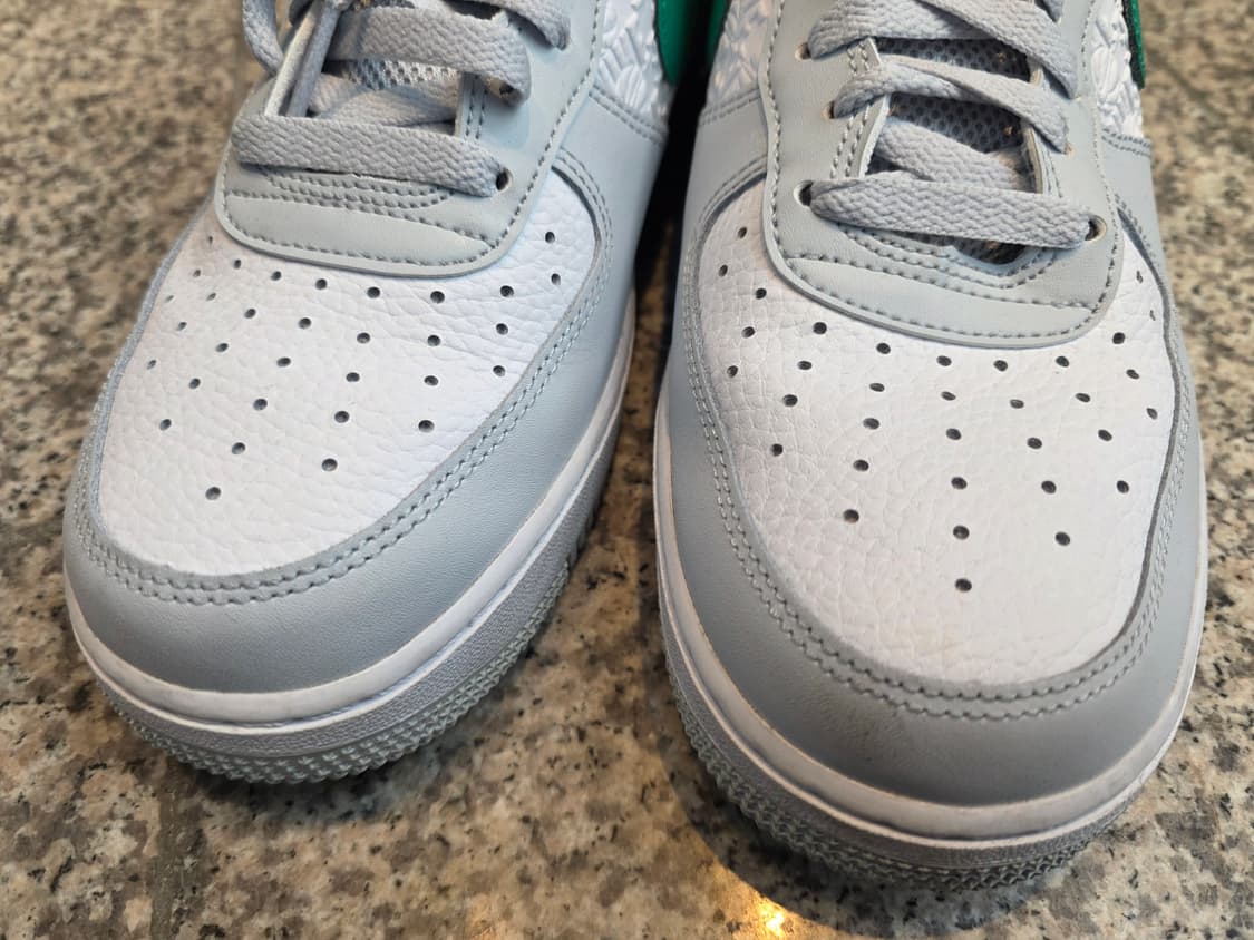 나이키 에어 포스 1 '07 퓨어 플래티넘 스타디움 그린 상품이미지3