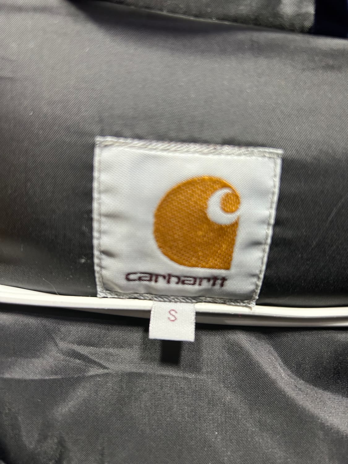 칼하트네이비색 패딩S 상품이미지3