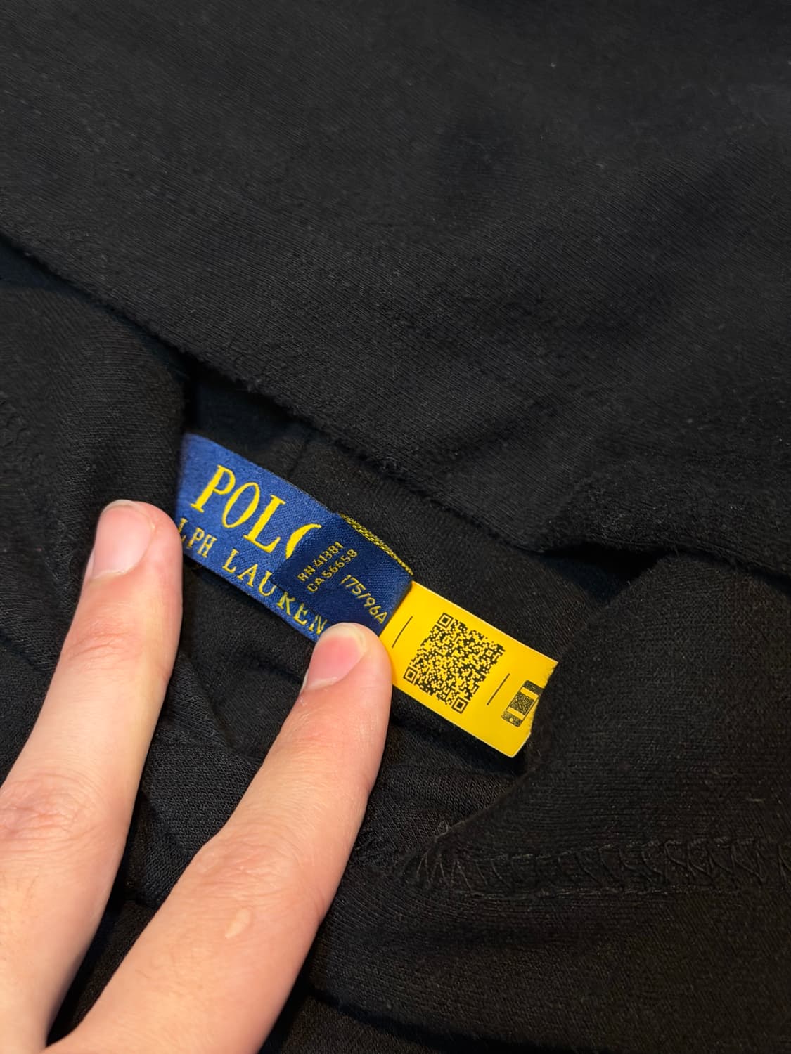 폴로 랄프로렌 후드티 블랙 상품이미지4