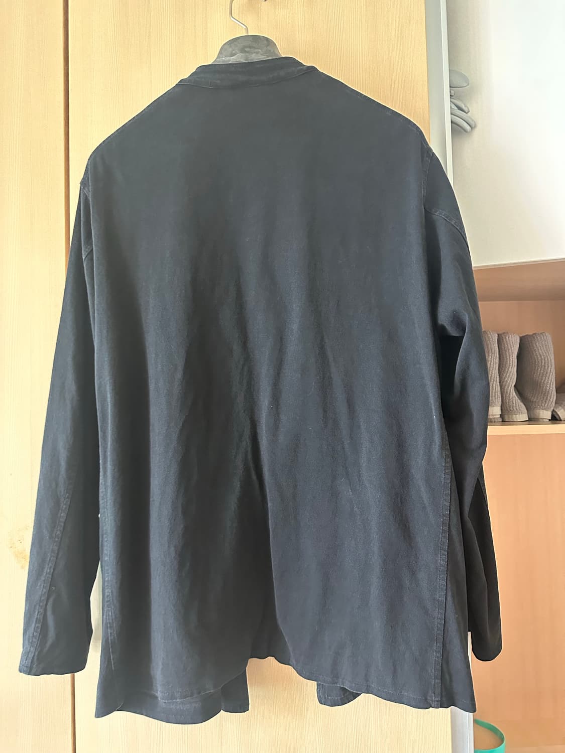 코모리 25ss 코튼 저지 스탠드 카라 자켓2사이즈 상품이미지2