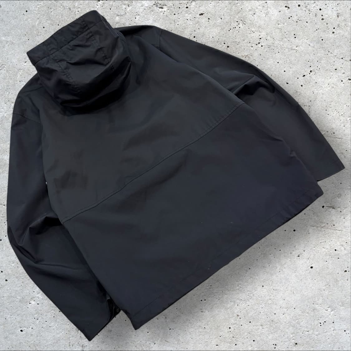 [M] 스투시 아카이브 블랙 후드 바람막이 자켓 B960 상품이미지2