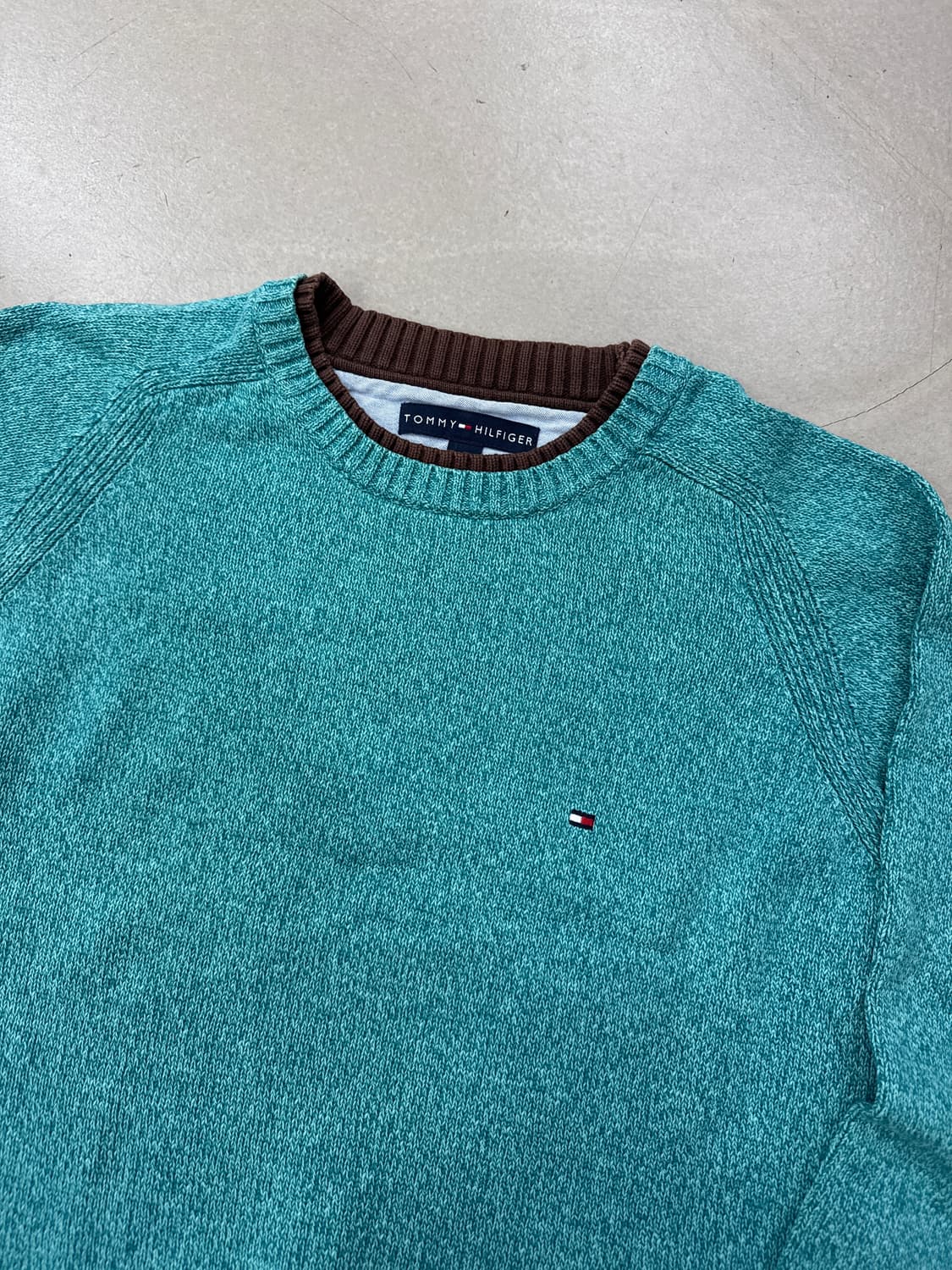 타미힐피거 레이어드 니트 L 상품이미지2