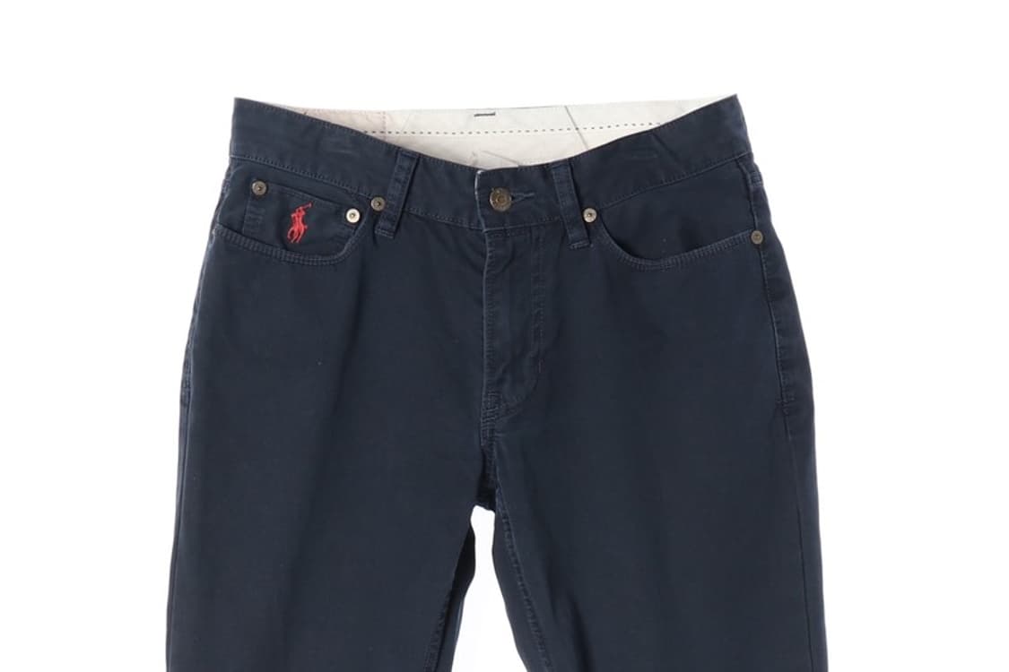 폴로 랄프로렌 네이비 포니 스트레이트 팬츠 상품이미지3