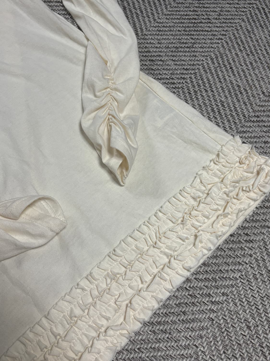 빈티지 프릴 티셔츠 상품이미지5