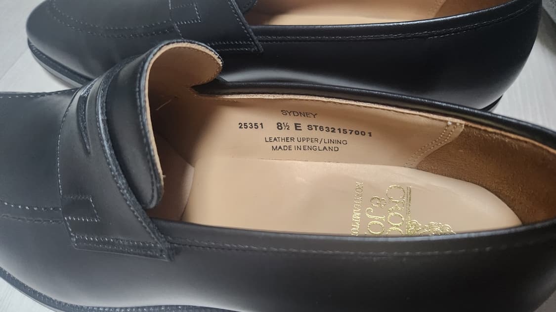 크로켓앤존스 로퍼 시드니 블랙 8.5uk 상품이미지3