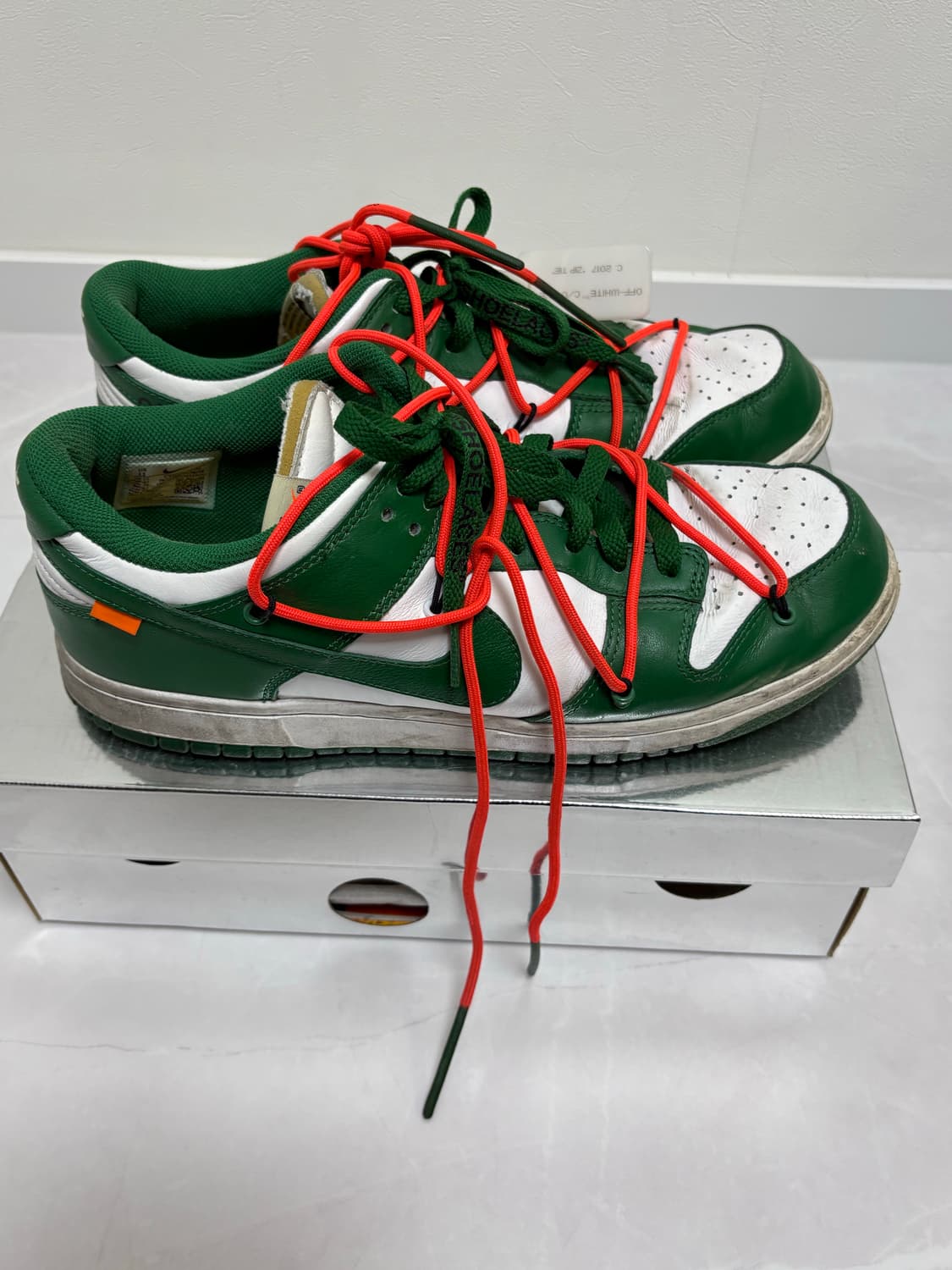 오프화이트 덩크 그린 상품이미지2