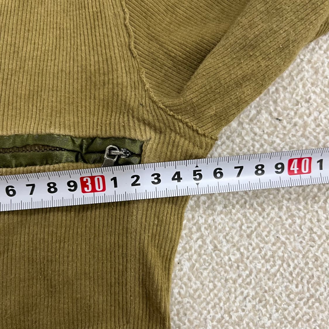 S 캘빈클라인 빈티지 워싱 골지 티셔츠 0203M1 상품이미지7