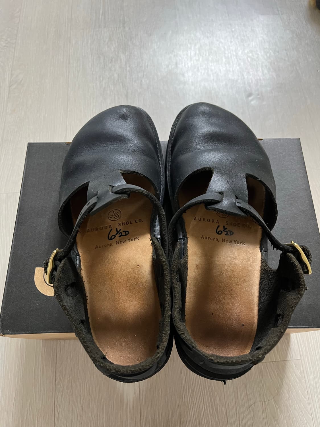 오로라슈즈 웨스트인디언 6.5 블랙 235 240 상품이미지5