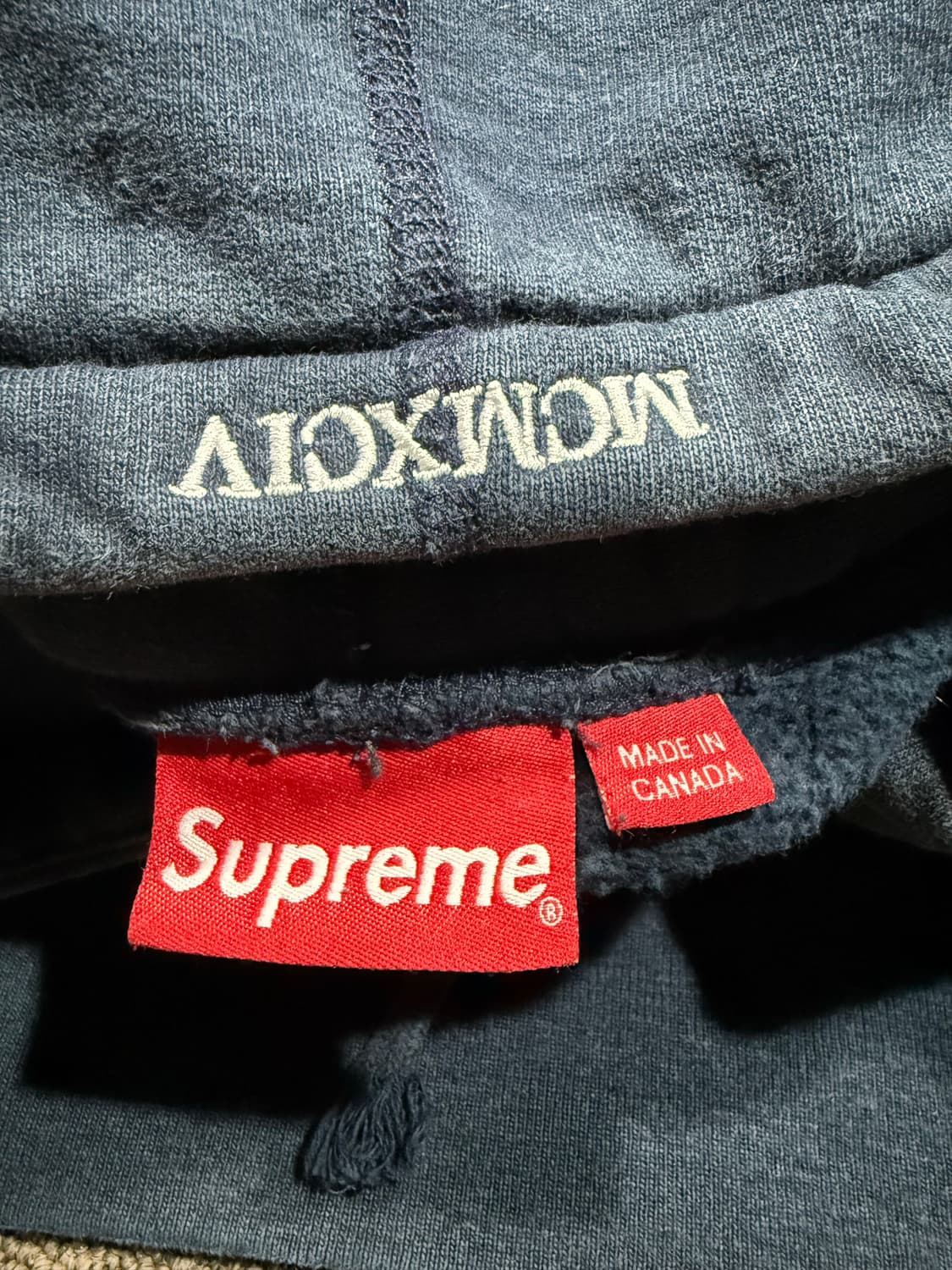 Supreme 슈프림 셔닐 스크립트 후드티 상품이미지3