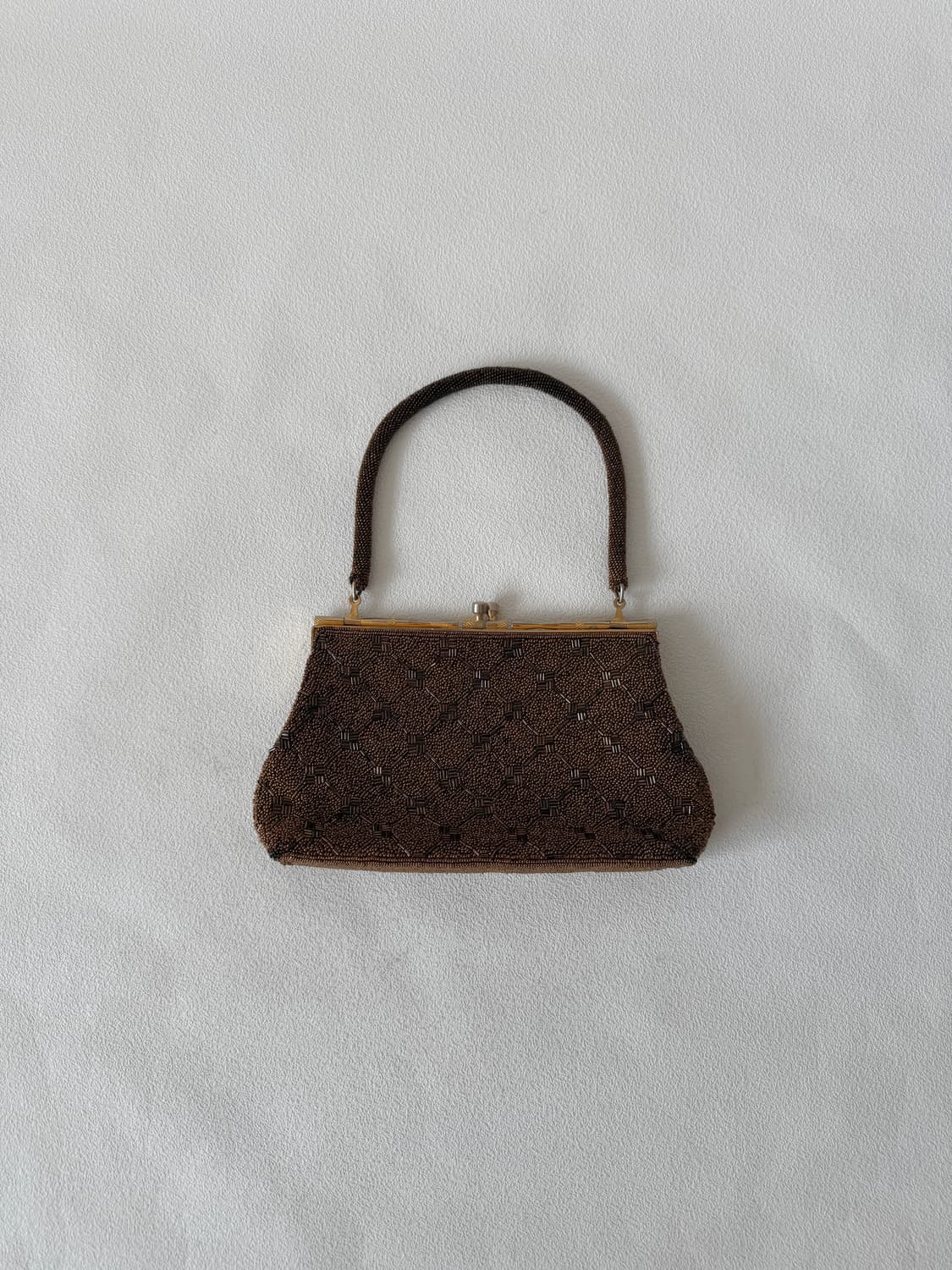 Vintage 비즈 토트 프레임백 상품이미지1