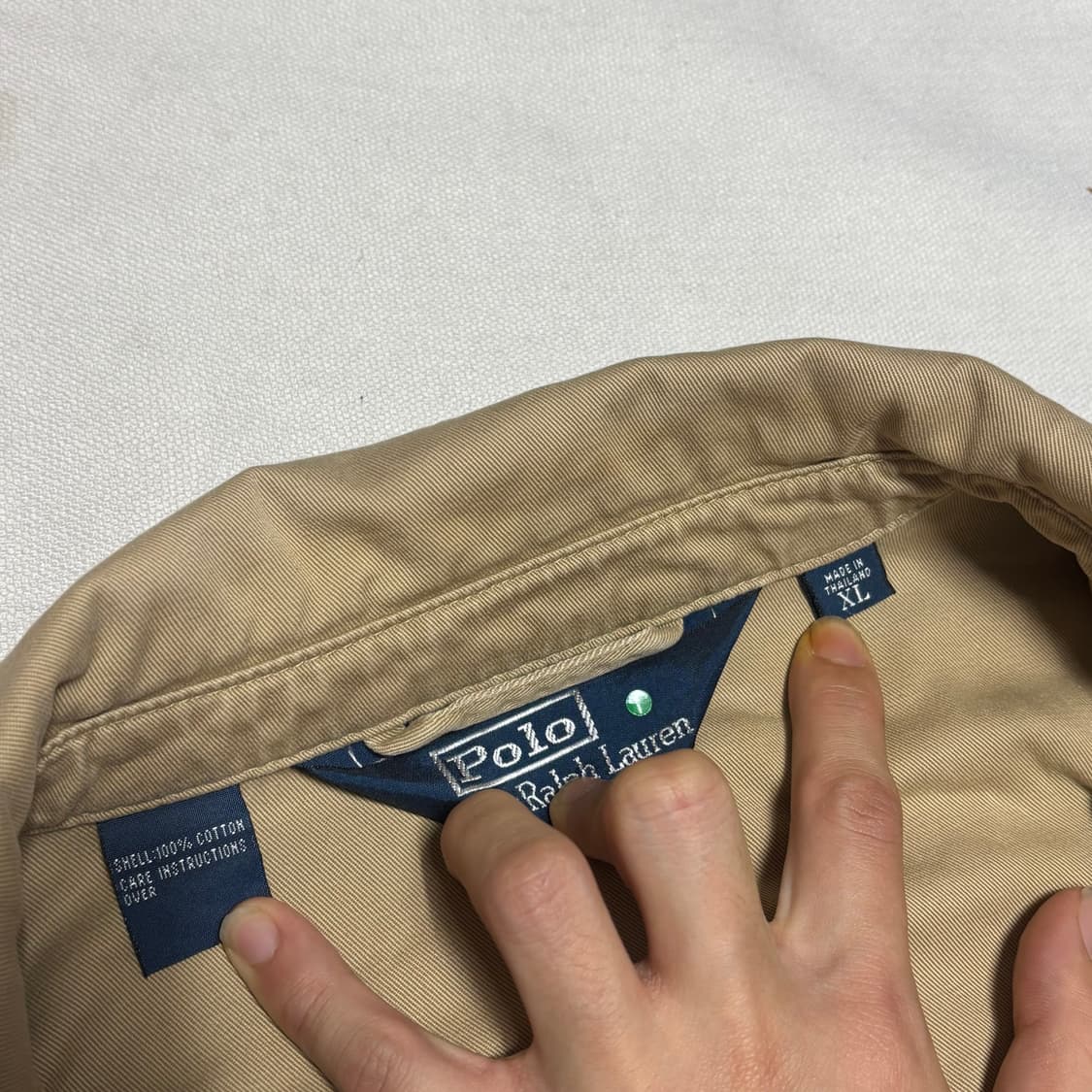 XL 폴로랄프로렌 베이지 스윙톱 자켓 상품이미지4