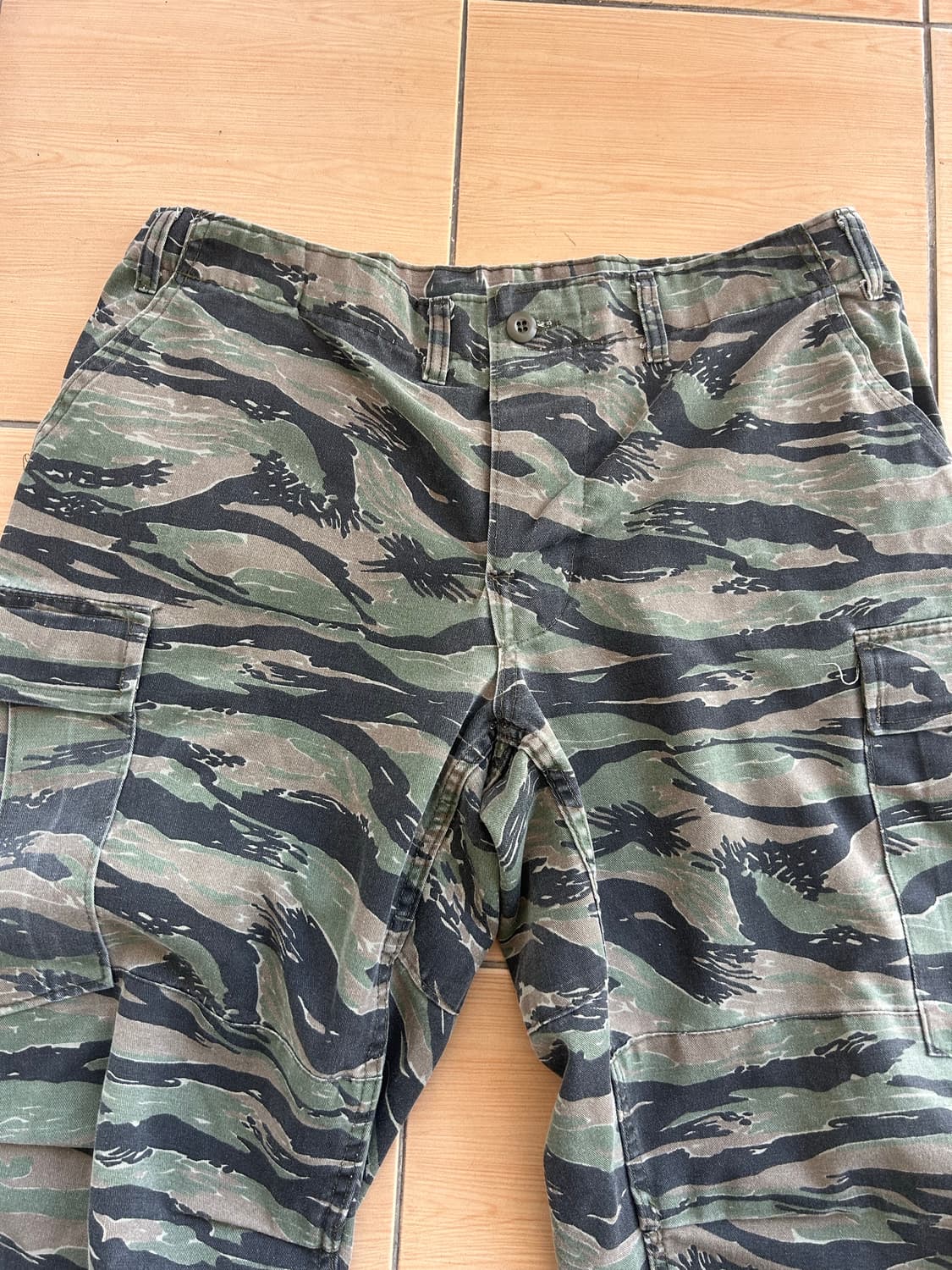 80‘s US ARMY 타이거타모BDU팬츠 L/R 상품이미지2
