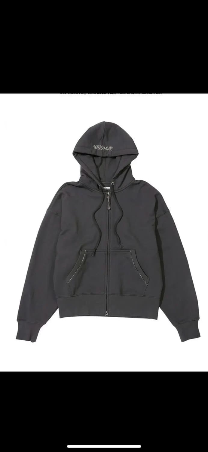 스컬프터 비즈 세인트 후드집업 차콜 M sculptor hoodie 상품이미지2
