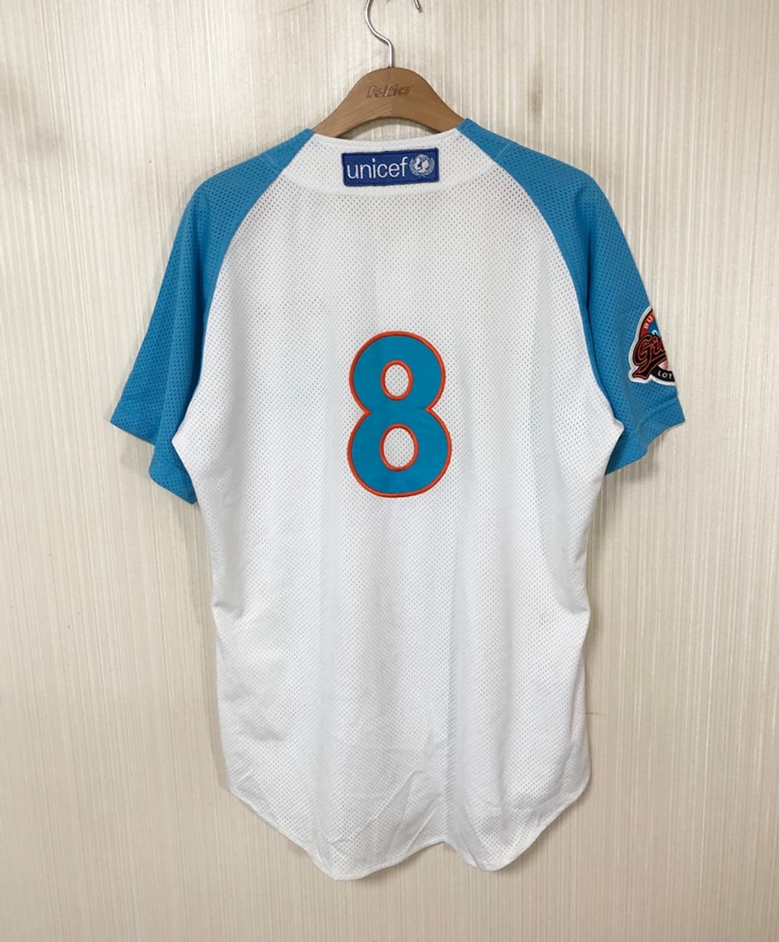 KBO 카멜레온어센틱 롯데자이언츠 유니세프유니폼/져지 100 #8 전준우 상품이미지8