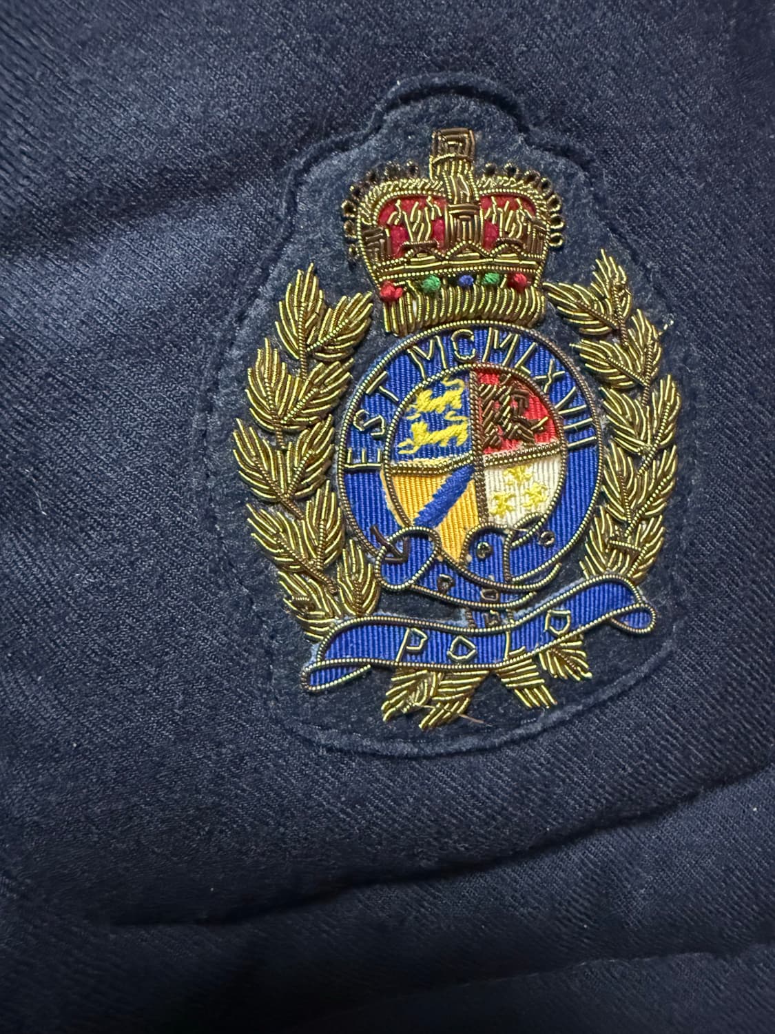 폴로 금장 패딩 베스트 m 상품이미지2