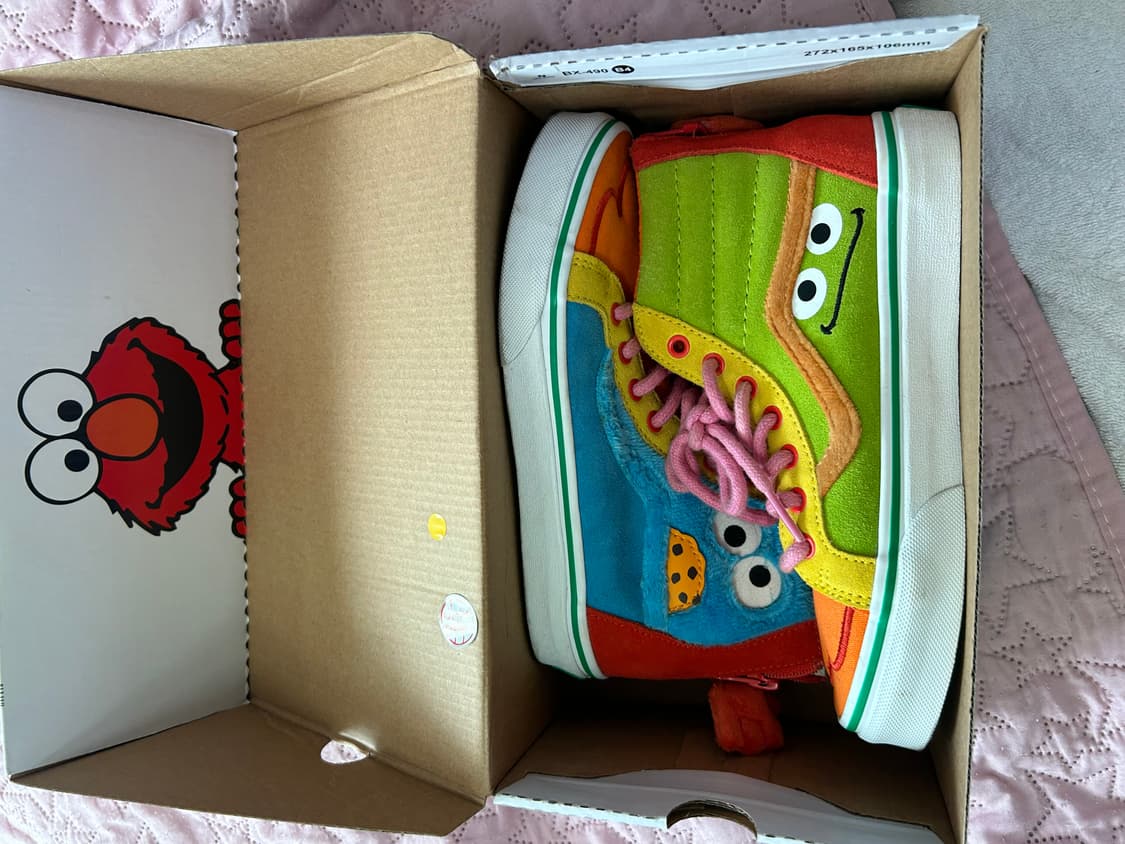 반스 키즈 세서미 하이탑 210mm 상품이미지3