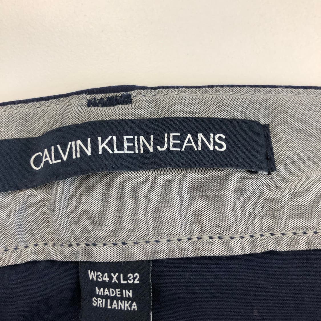 ck 캘빈클라인 오리지널 패치 치노팬츠 33-34 인치 상품이미지4