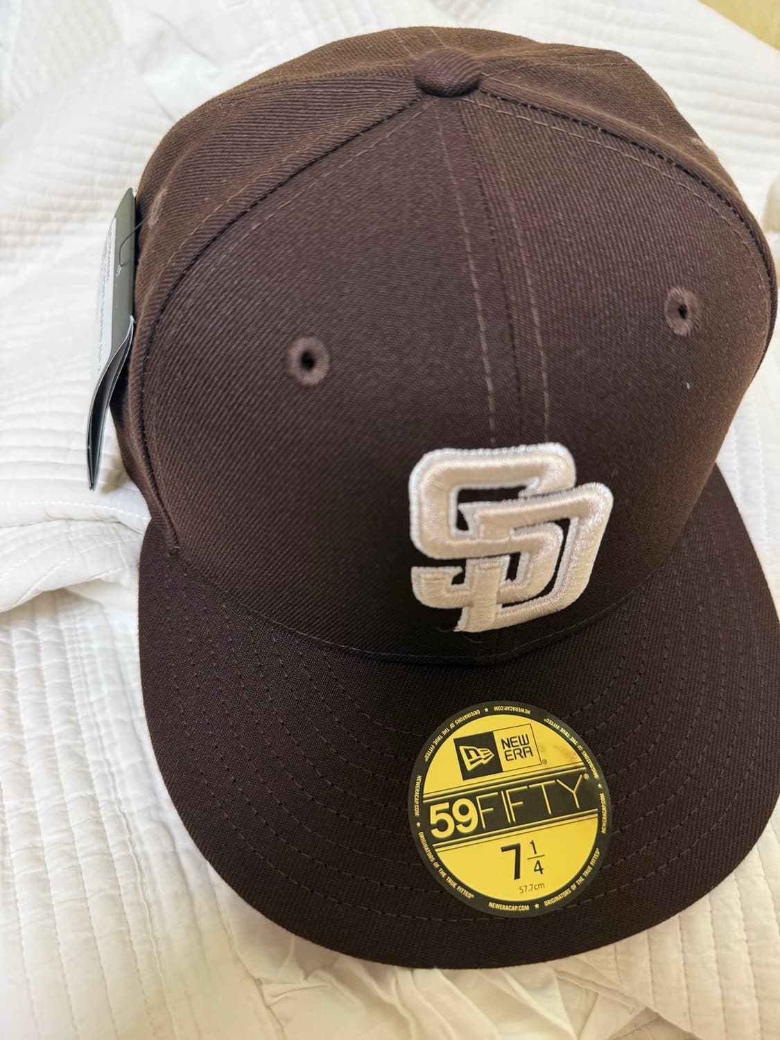 뉴에라 MLB 어센틱 샌디에이고 파드리스 피티드캡 얼트 브라운 상품이미지1