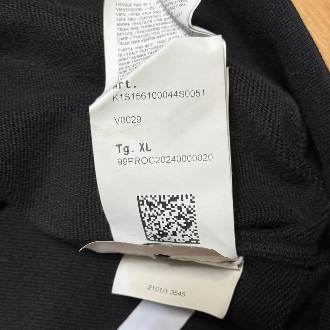 스톤아일랜드 스웻셔츠 XL사이즈 블랙 상품이미지3