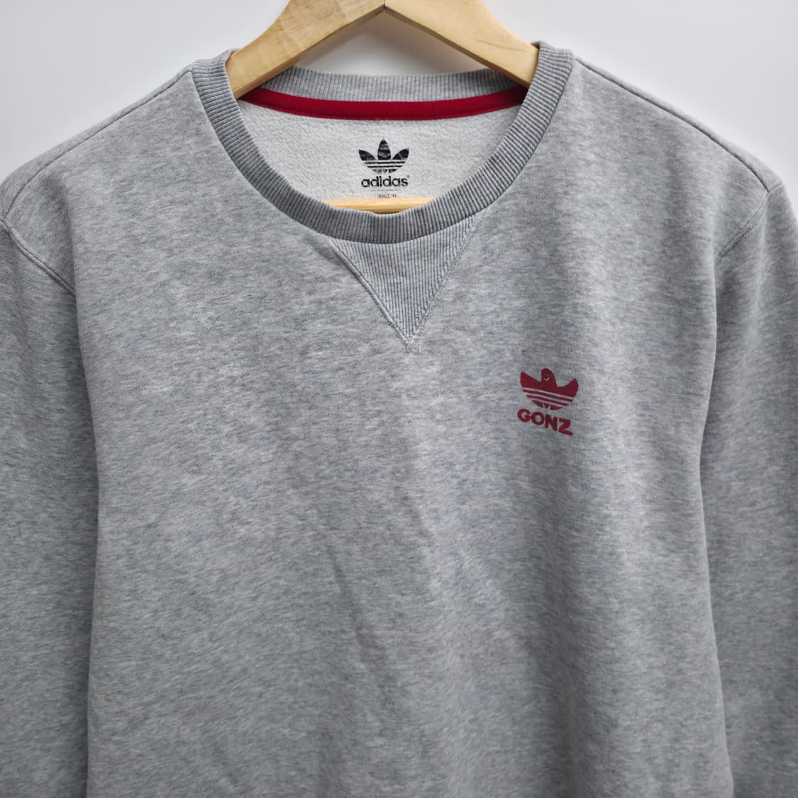 [L] 아디다스 그레이 맨투맨 상품이미지2