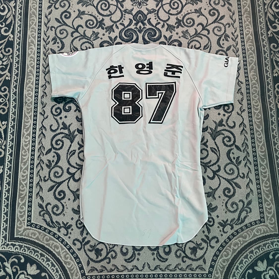 롯데자이언츠 올드 한영준 코치 실착 유니폼/W2676 상품이미지4