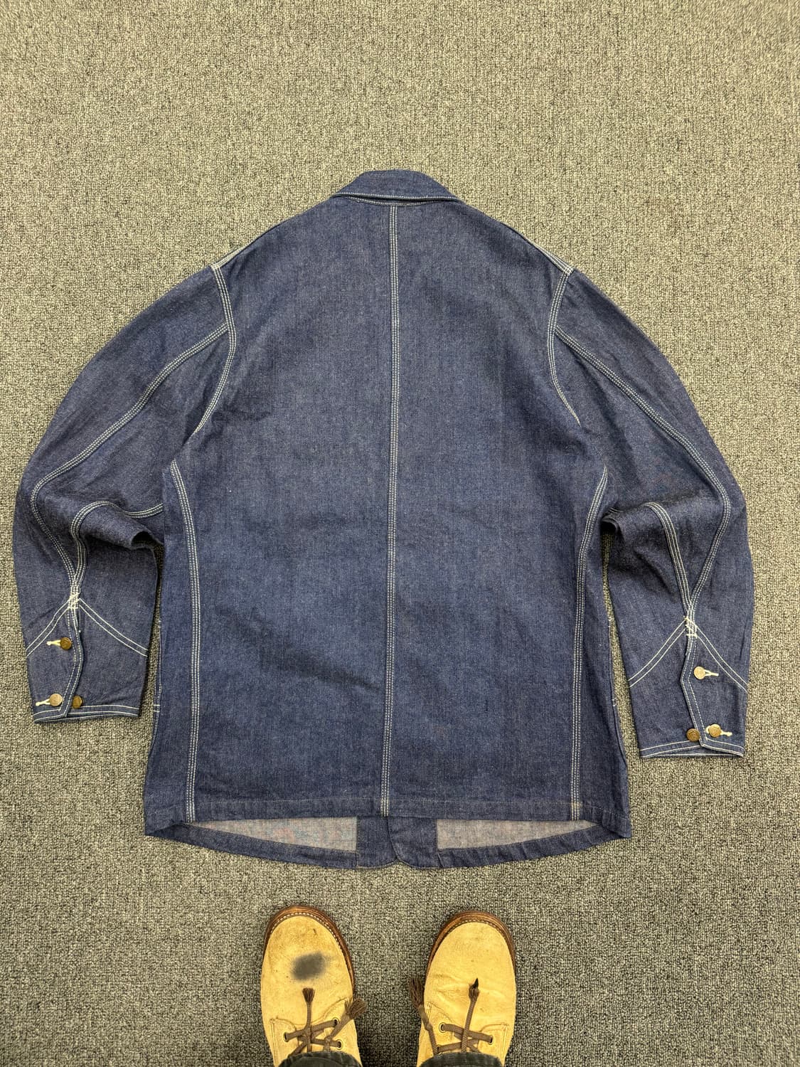 Lee 빈티지 91-j 데님 커버올 자켓 상품이미지5