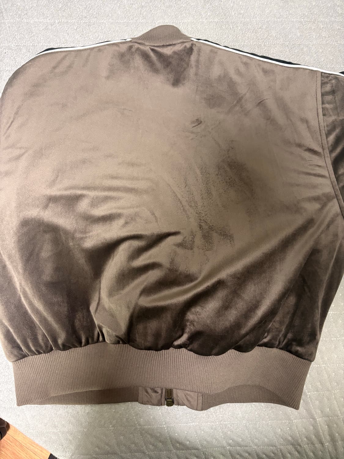 글랙 벨벳 패딩 자켓 상품이미지3