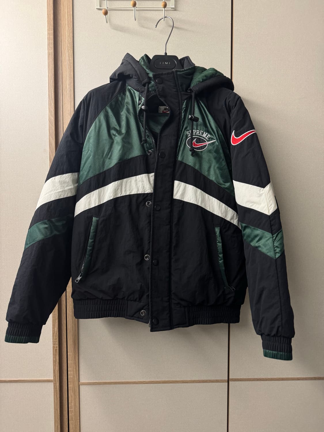 슈프림 X 나이키 후드 스포츠 자켓&팬츠 상품이미지1