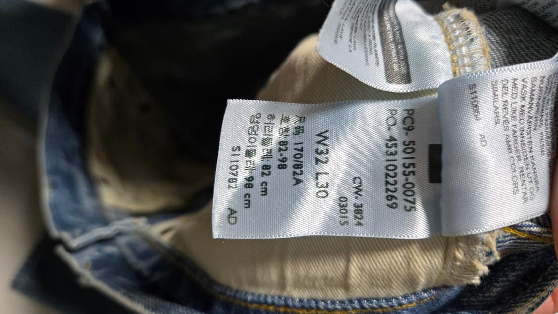 리바이스 lvc55501 블랙잭 32/30  상품이미지4