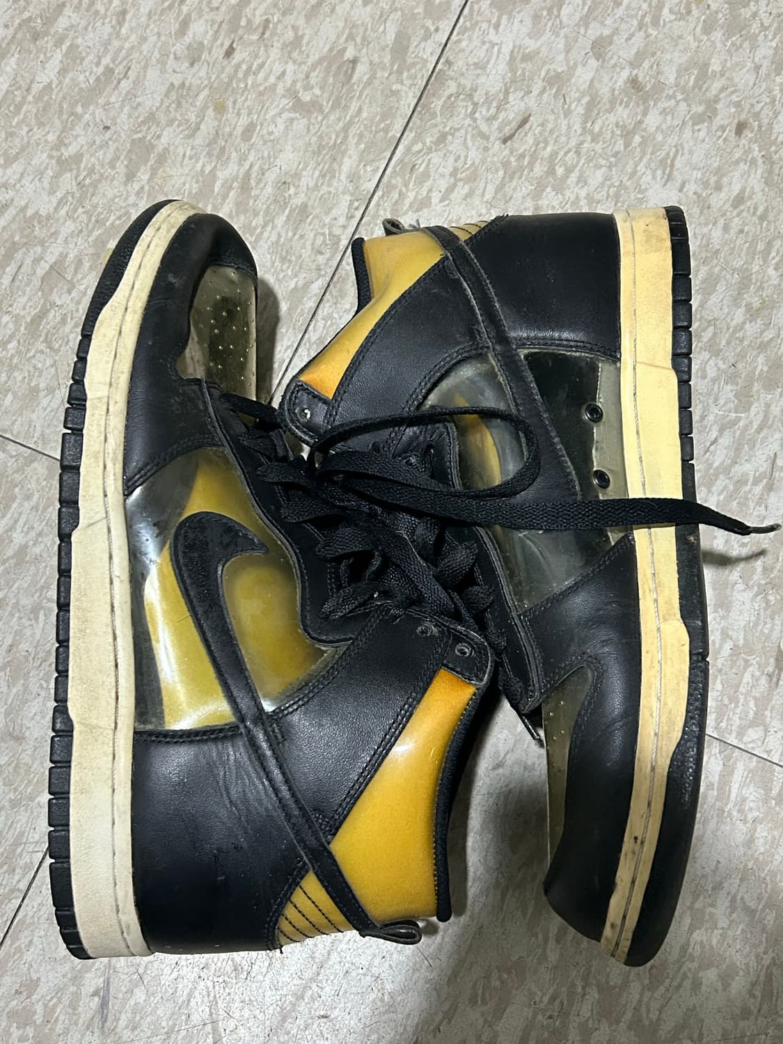 꼼데가르송x나이키 pvc 덩크 하이 상품이미지3