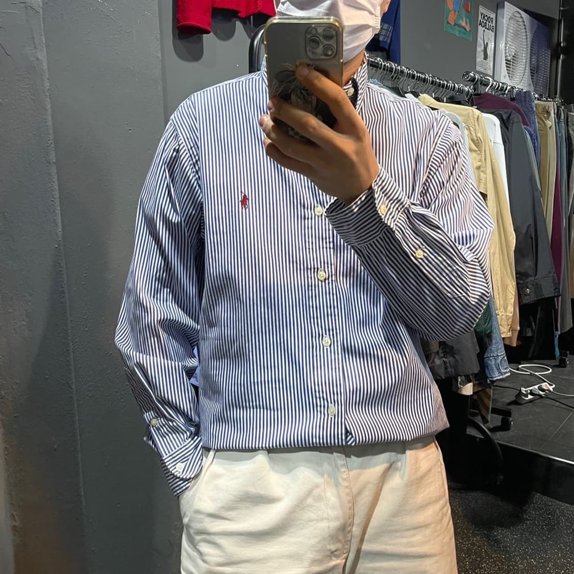 폴로 랄프로렌 스트라이프셔츠 상품이미지1