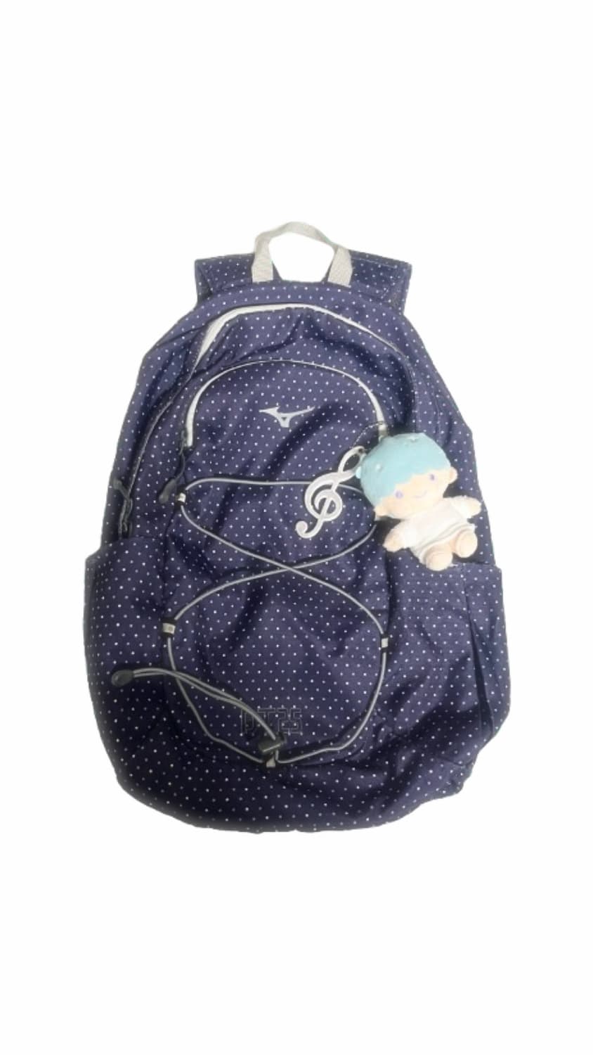 미즈노 네이비 도트 백팩 25L🌀 상품이미지1