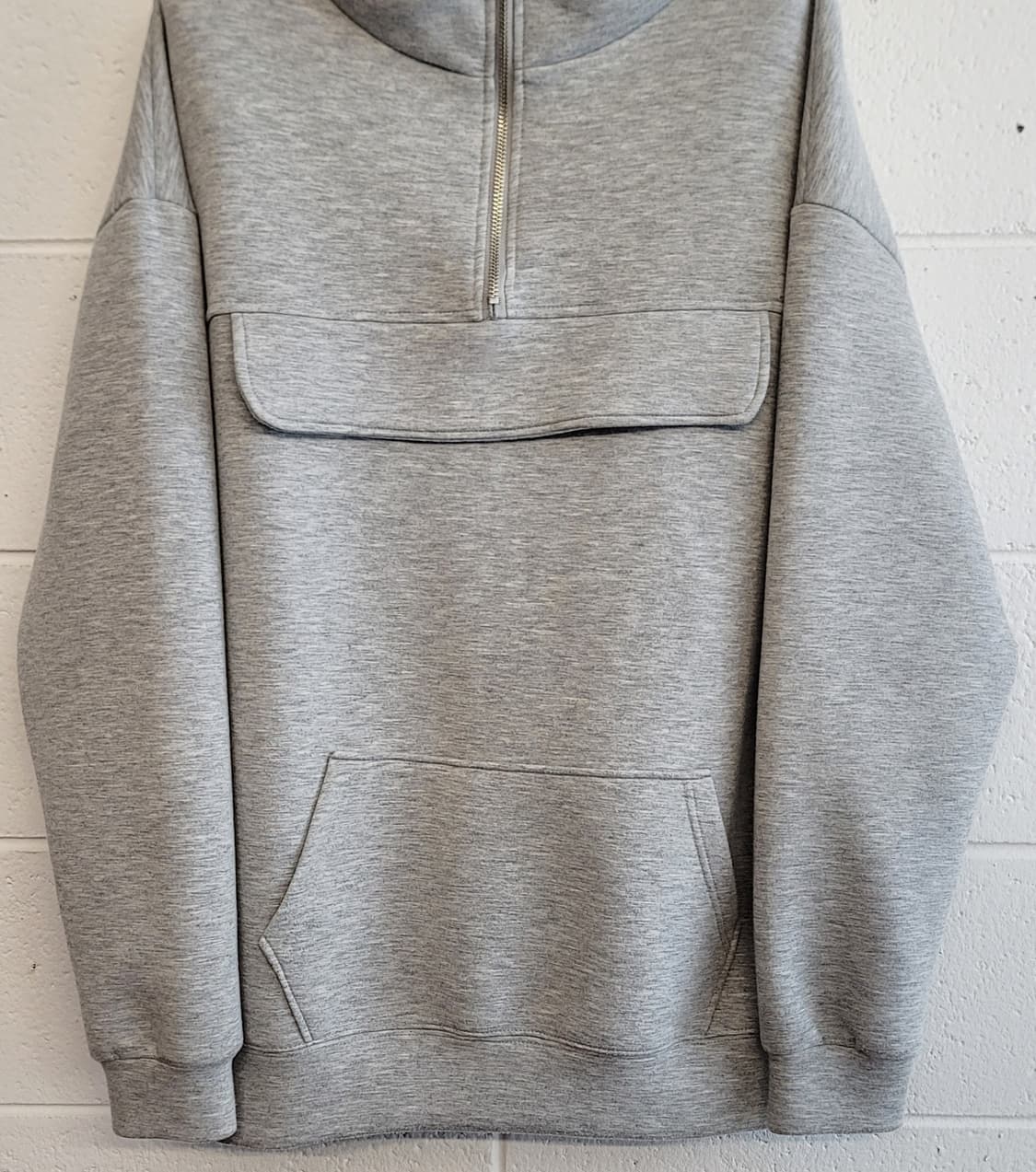 카리스마 폴리 오버핏 후드티셔츠 판매 상품이미지5