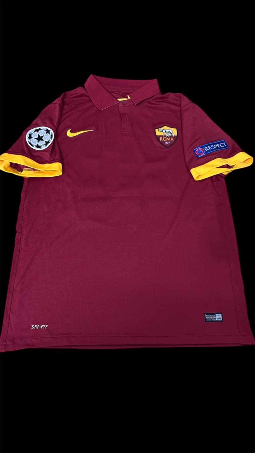 14-15 AS로마 홈 토티 챔스버전 유니폼 상품이미지1