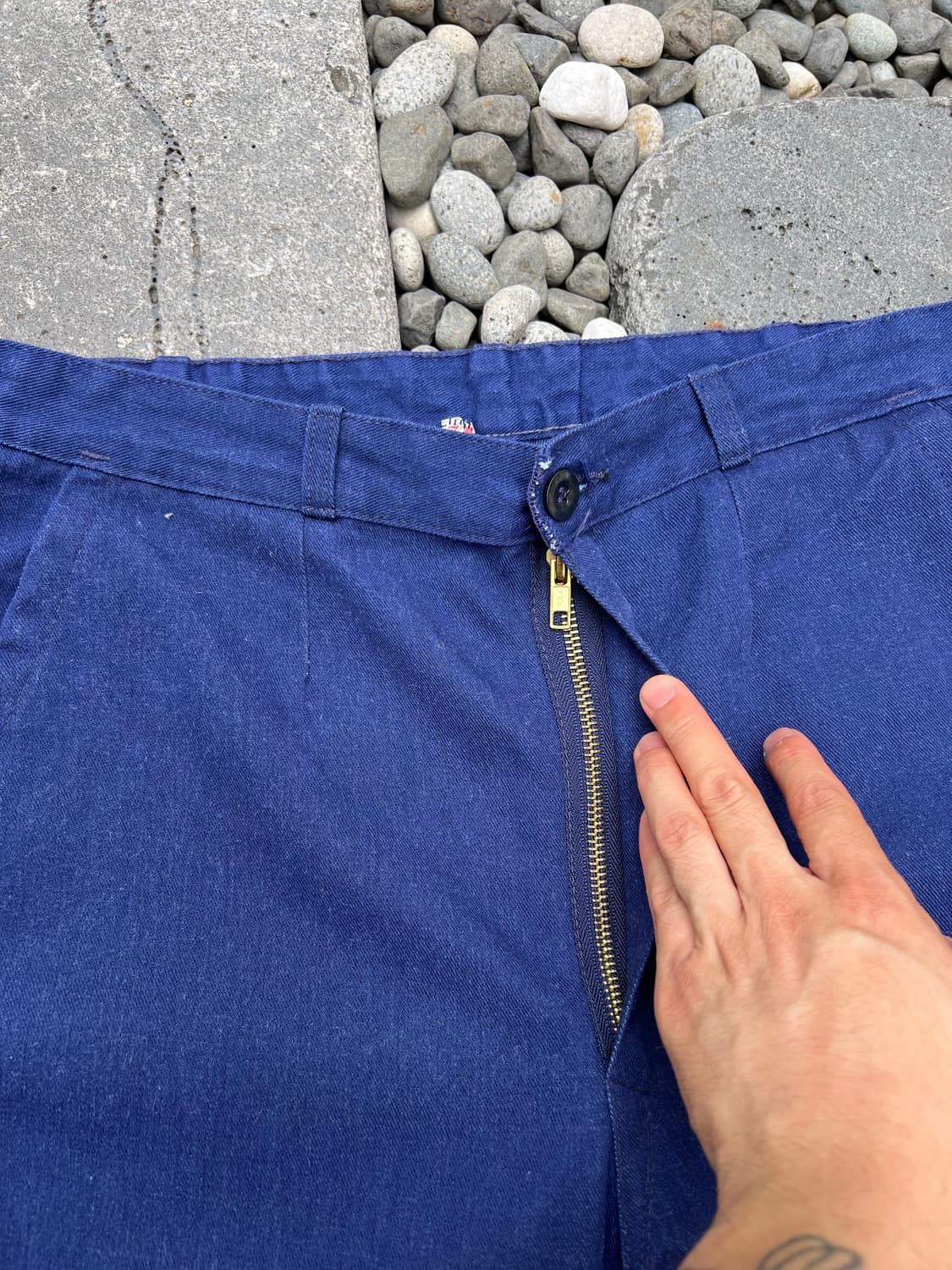 (31인치)(DEADSTOCK)OLD "DENIM" 데님 프렌치워크팬츠 상품이미지8