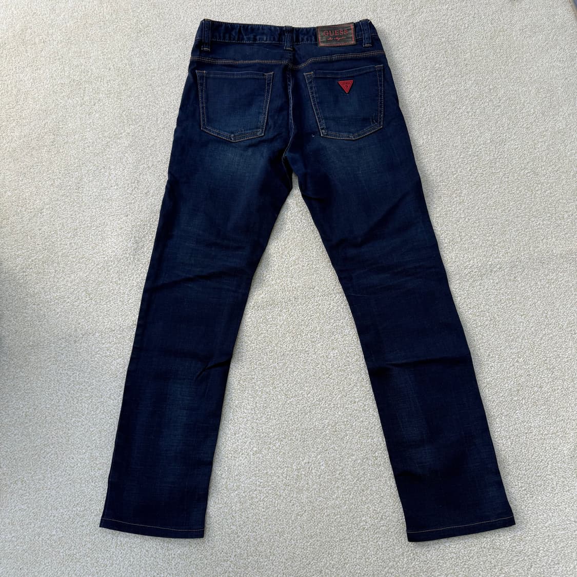 [30] 게스 여성 레드 포인트 일자핏 데님팬츠 0115T1 상품이미지2