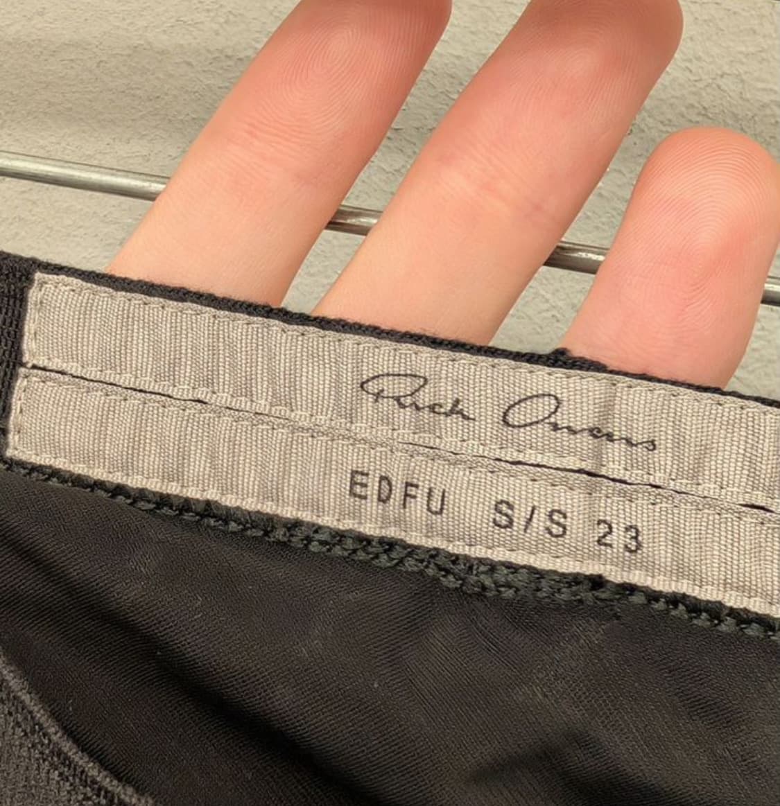 RICK OWENS EDFU 23 / SS 릭 오웬스 스커트-해외발송 상품이미지6