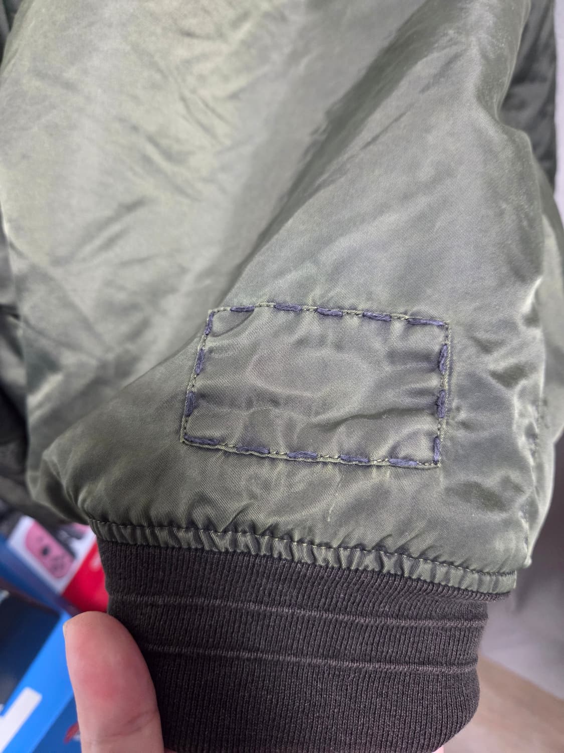 폴리테루 리버시블 ma-1 3사이즈 상품이미지7