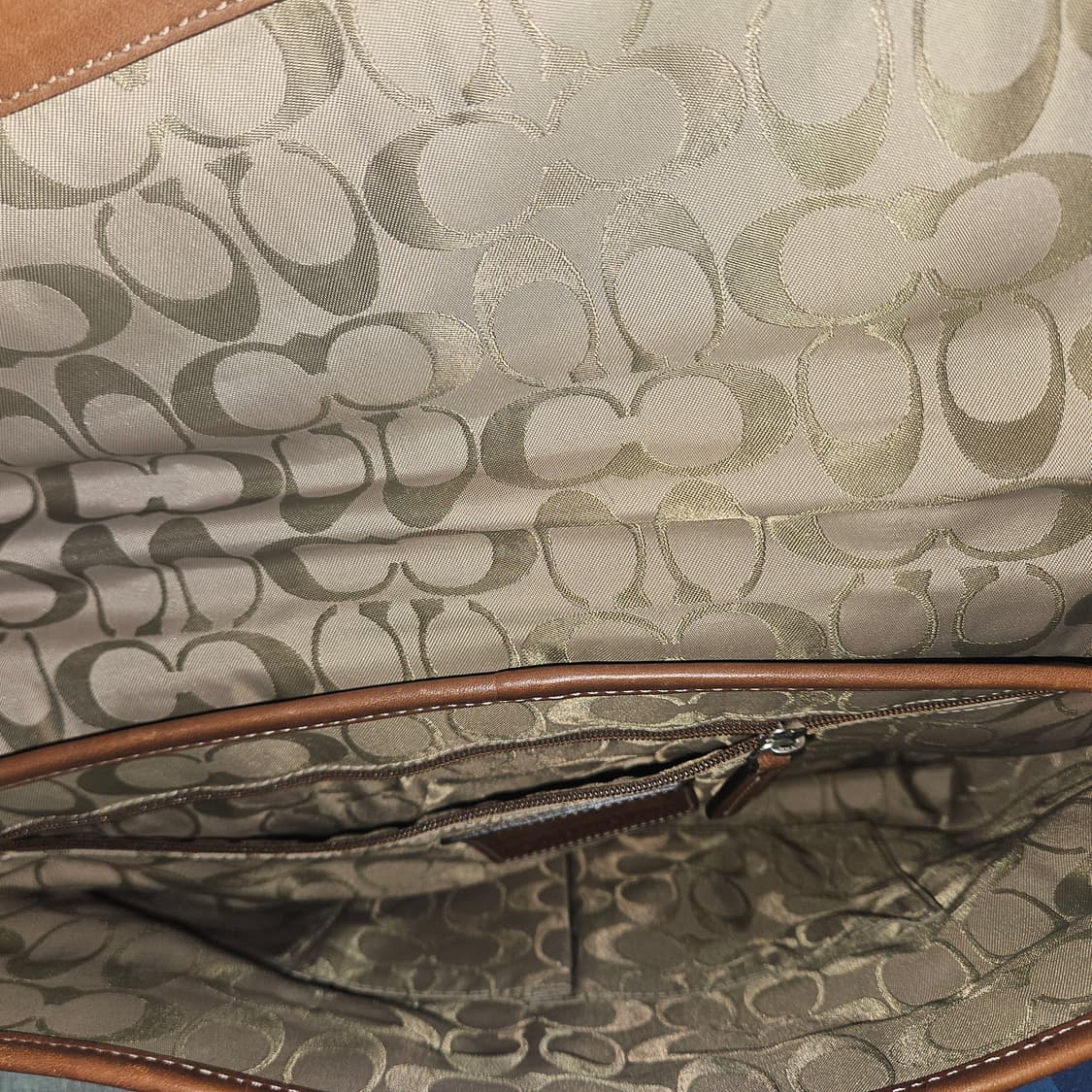 Old Coach 레더 메신저 백 상품이미지5