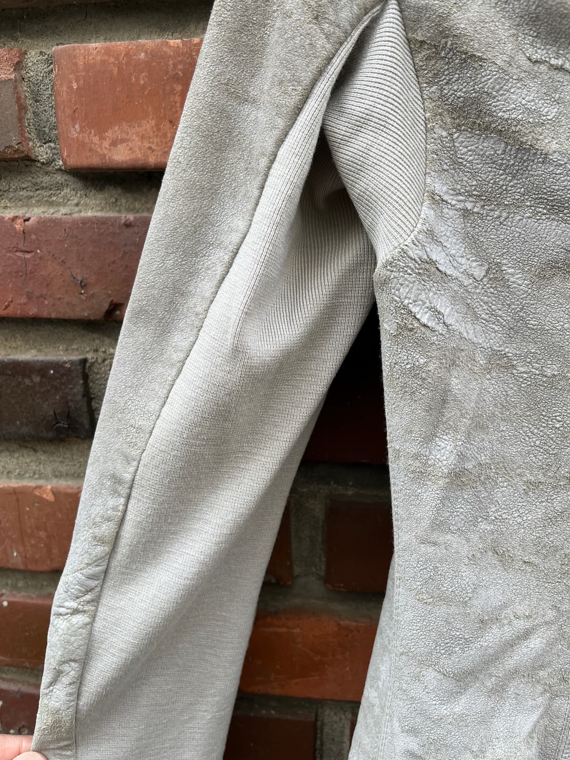 릭오웬스 사선 양가죽 자켓 상품이미지7