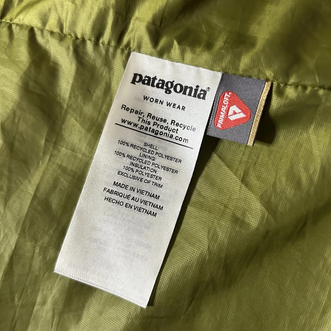 19SS 파타고니아 나노 퍼프 후디 세이지 카키 상품이미지6